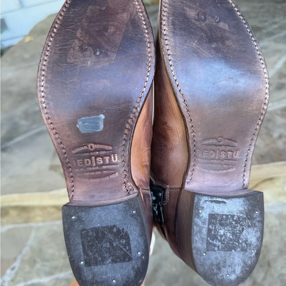 Bed Stu Winslet Leather Ankle Boots - Picture 14 of 14